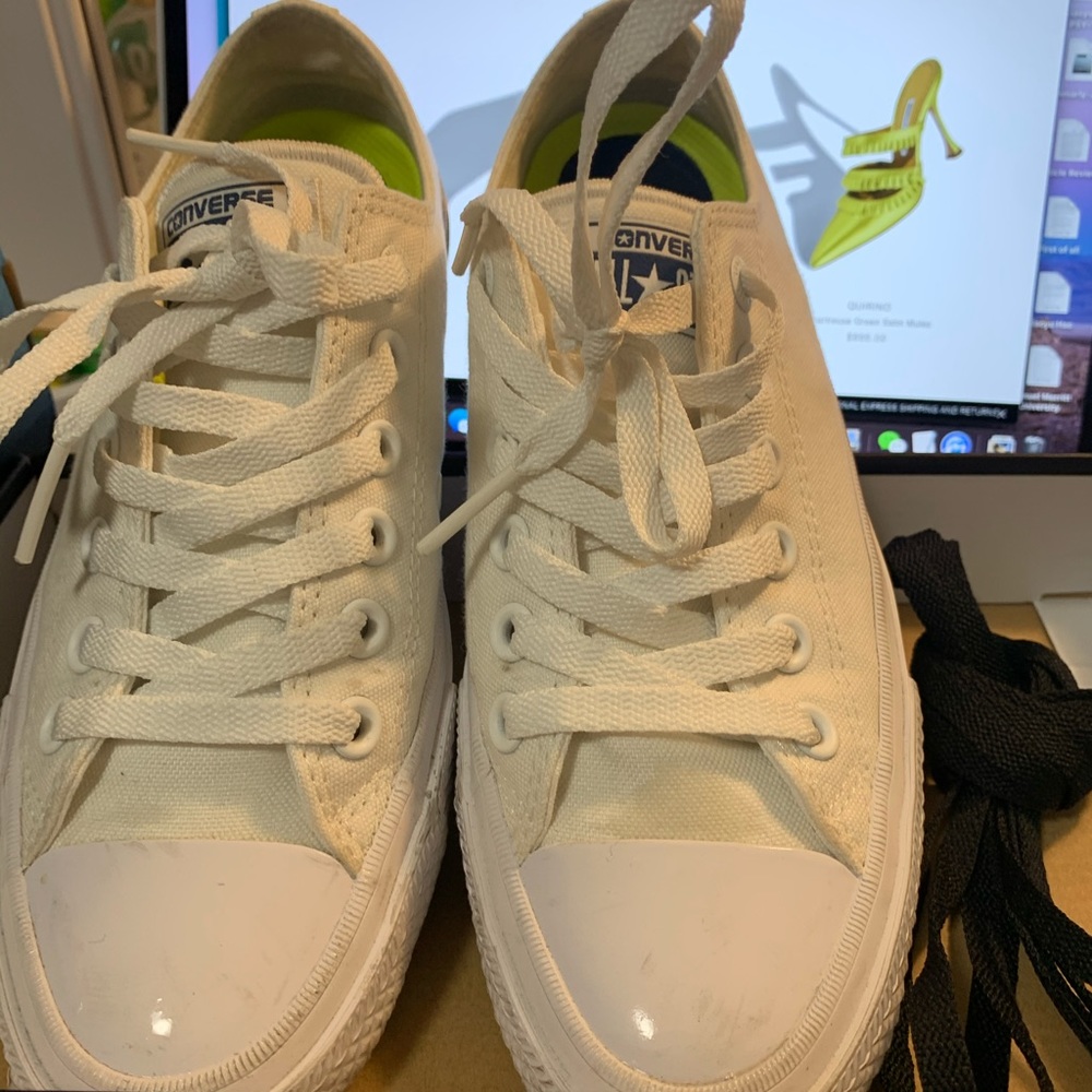 Converse All Star White CT II OX for sale!